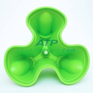 Maceta triangular de plástico para jardinería, alta calidad, duradera, ligera, resistente a la intemperie, Ideal para el hogar, balcón, Patio, plantas de jardín - Product Image 1