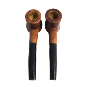 Pipa de Fumar de Madera Hecha a Mano, Ecológica y Duradera, con Diseño Vintage, Portátil, Venta al Por Mayor de Fábrica, Personalizable con Marca - Product Image 2