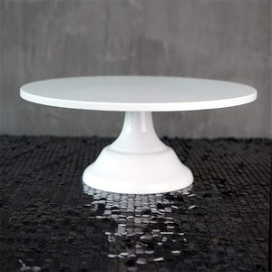 Support à gâteau rond en fer forgé écologique pour la présentation de gâteaux et le service de desserts, lavage à la main uniquement - Product Image 6
