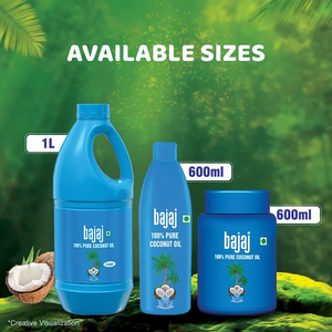 Aceite Capilar de Coco Puro y Natural, 600 ml, Frasco de Boca Ancha, Nutrición Profunda para Raíces, Cabello Suave y Brillante, Paquete de Hidratación para Piel - Product Image 6