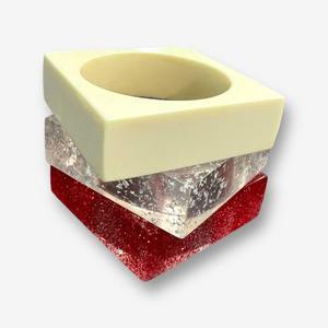 Pulseras de resina coloridas para mujer, accesorios de moda para joyería y uso festivo, de la India. - Product Image 1