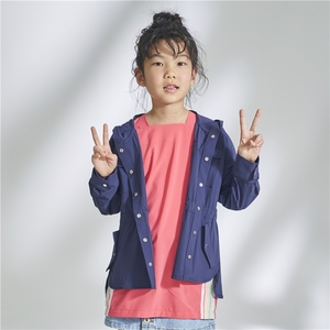 ODM personnalise les vestes minces à la mode pour des enfants avec des boutons en métal - Product Image 4