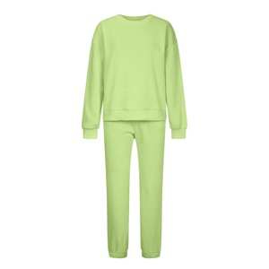 Sudadera holgada informal de invierno de gran tamaño para mujer, sudadera transpirable de secado rápido con pantalones de chándal, conjunto de chándal - Product Image 5