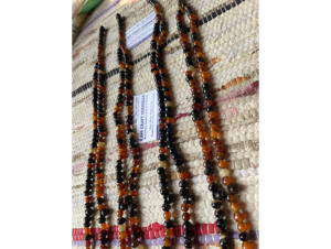 Tasbih/Misbaha de 99 cuentas de cuerno de búfalo redondo pulido, rústico, islámico, moderno, ecológico, religioso de ILAHI, Uttar Pradesh - Product Image 4