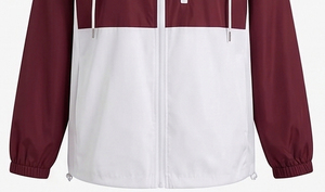 Chaqueta Cortavientos con Capucha para Mujer, Impermeable, con Cierre en el Pecho, Bolsillos Laterales, Capucha y Mangas Regulares, para Otoño - Product Image 6