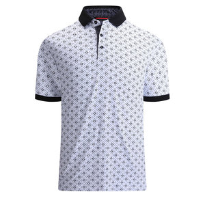 เสื้อโปโลซับลิเมชั่นสำหรับผู้ชาย ลดราคาจากโรงงาน เหมาะสำหรับใส่ทำงานและใส่ในช่วงฤดูร้อน แขนสั้น ราคาสุดคุ้ม - Product Image 1