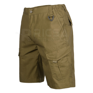 Men Casual Hunting <b>Shorts</b> 100% Cotton Drawstring Outdoor <b>Lightweight</b> Eco-Friendly <b>Cargo</b> Design Durable Breathable Quick Dry - Product Image 5