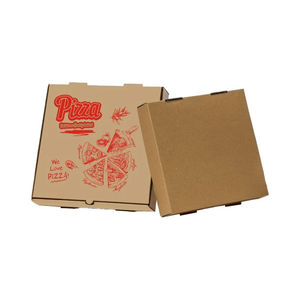 Proveedor al por Mayor de Cajas de Pizza Corrugadas Kraft, Fabricante de Envases de Alimentos con Logotipo Personalizado - Product Image 5