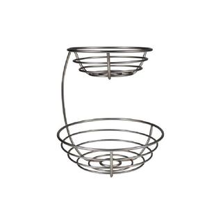 Panier de rangement de comptoir de cuisine en fil de fer, étagère à fruits et légumes à plusieurs niveaux, durable, taille et forme personnalisables, le plus tendance - Product Image 4