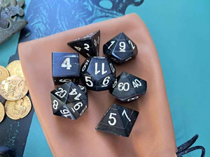 High Quality Unique Hot Selling Horn and Bone <b>Dice</b> Premium Black Gaming <b>Dice</b> vintage style gaming accessory Natural Crafts - Product Image 4