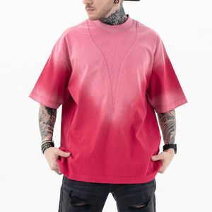 Camiseta Oversize 2026 para Hombre, con Lavado Ácido y Tie Dye, Personalizable, para Hombre y Mujer, Ropa Deportiva Casual para Hombre - Product Image 1