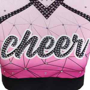 Derniers uniformes de cheerleading imprimés à la mode, prix bas, personnalisation de votre propre logo, vêtements d'entraînement, costumes de cheerleading pour adultes, 100% personnalisables - Product Image 4