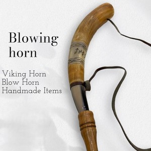 Corne de Viking UO, corne de buffle faite à la main, forme naturelle, corne de bélier antique casher, entièrement polie, corne traditionnelle Kippur - Product Image 1