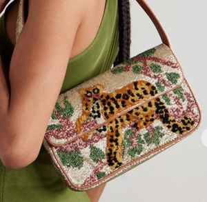 Nouveau Sac à bandoulière en toile fait main brodé de perles pour femme, Sac à main de mode, Sac de soirée, Broderie et travail au point - Product Image 4