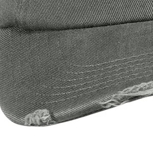 Casquette de baseball personnalisée à 5 panneaux, casquettes vintage brodées de haute qualité, casquette de camionneur bicolore, casquette de baseball en coton - Product Image 6