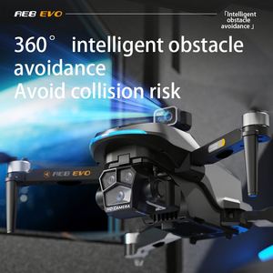 Drone GPS portable AE8 EVO avec double caméra 4K, quadricoptère pliable pour spectacle lumineux, longue portée, UAV sans balais, télécommande commerciale 8KM - Product Image 4
