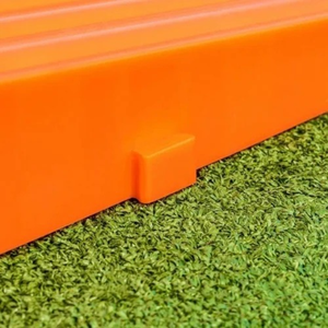 Tablero de críquet de EVA naranja de alta calidad con superficie acanalada para práctica y entrenamiento - Product Image 4