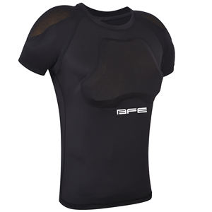 Camiseta de Protección para Motocicleta de Alta Calidad, Color Negro, Manga Corta, Poliéster y Spandex, Camiseta Interior Protectora para Motocross con Servicio OEM - Product Image 6