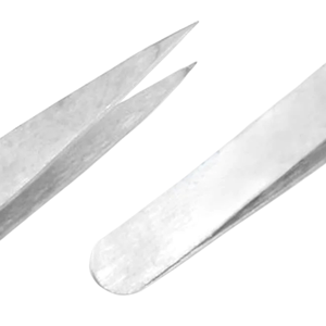 Pince à épiler droite de précision pour extensions de cils, en acier inoxydable, outil d'isolation des cils, vente en gros - Product Image 5