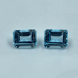 Topacio Azul Cielo Natural, Corte Baguette de 7x9 mm, 6.05 Quilates, Piedra Suelta para Joyería - Product Image 1