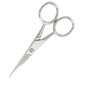 Professional Stainless Steel <b>Cuticle</b> <b>Scissors</b> Straight Blade Sharp Tip Round Handle Durable Nail Trimming Beauty Tool - Product Image 4