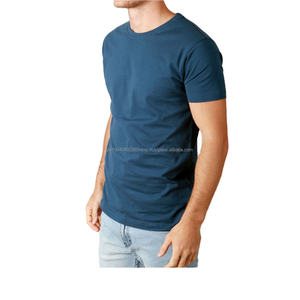 T-shirt en coton tendance de grande taille de haute qualité pour homme, col uni, style classique, manches courtes, sublimation, écologique - Product Image 6