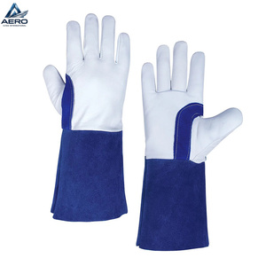 Guantes de Soldadura TIG de la Mejor Calidad en Piel de Cabra, Guantes de Protección para Soldadores, Guantes de Cuero Personalizados a Precio Económico - Product Image 1