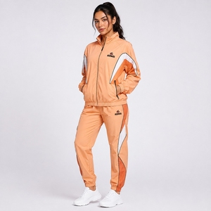 Ensemble de survêtement coupe-vent pour femmes, veste légère respirante, pantalon à taille élastique, vêtements de sport décontractés confortables - Product Image 4