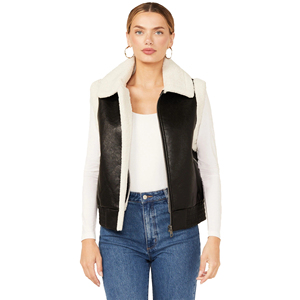 Chaleco de Cuero con Flecos Estilo Vaquero Occidental para Mujer, Precio de Fábrica, Marca Privada, Fabricante Mayorista - Product Image 1