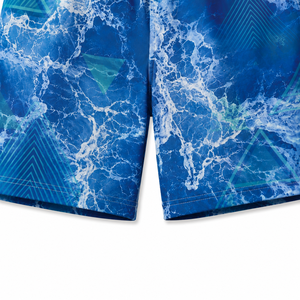 Custom Board Shorts <b>Men</b> Full Sublimation Quick Dry Lightweight Beach Swim <b>Trunks</b> Drawstring Wholesale OEM Supplier Export Supply - Product Image 5