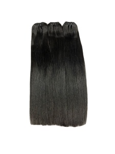 Superventas-Extensión de cabello humano vietnamita natural recto doble dibujado 100% cutícula alineada doble trama para mujeres negras - Product Image 2