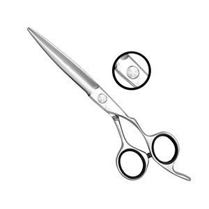 Ciseaux de coiffure en acier allemand à bord rasoir, vente chaude, ciseaux de barbier, commande en gros, logo personnalisé disponible - Product Image 4