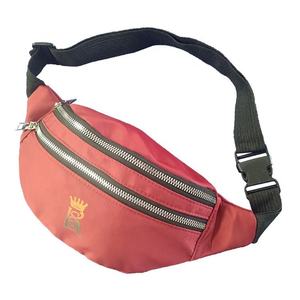 Riñonera Roja de Poliéster 600D con Cierre de Cremallera, Unisex, Informal, de Gran Capacidad para Uso Diario - Product Image 1