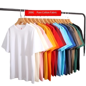 เสื้อยืดคอกลมผู้ชายทรงปกติ ผ้าฝ้ายแท้ 200 กรัม พิมพ์ลายดิจิตอล โลโก้ OEM ตามสั่ง แห้งเร็ว ใส่ได้ทุกโอกาส ใส่ได้ทุกฤดู - Product Image 1