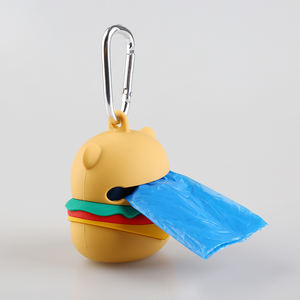 Dispensador de Bolsas de Silicona para Excrementos de Mascotas con Mosquetón, Tamaño Regular, Estilo Moderno - Product Image 2