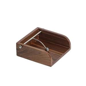modern natural wood waterproof multifunction cutlery napkin desktop holder - Product Image 1