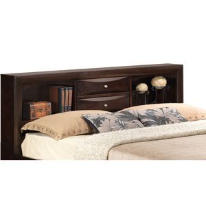 Letto in Legno con Contenitore Marilla G1525G FSB3, Finitura Cappuccino - Product Image 4