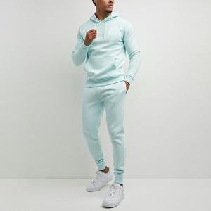 ชุดวอร์มผู้ชายสำหรับฤดูหนาว แบบย้อนกลับด้านได้ เป็นมิตรกับสิ่งแวดล้อม ไซส์ใหญ่ ผ้าทึบ ชุดเซ็ตเสื้อฮู้ดแขนยาว กางเกงจ็อกเกอร์ทรงปกติ ผ้าฝ้าย 100% - Product Image 2