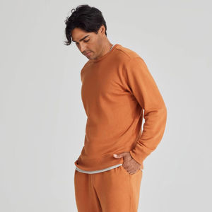 Ensemble de survêtement d'hiver haut de gamme à épaules tombantes, en molleton de coton personnalisé, à séchage rapide, avec sweat à capuche et pantalon, OEM, marque privée, vente en gros, streetwear - Product Image 6