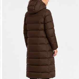 Chaqueta Acolchada Larga con Capucha para Hombre/Mujer, Corte Regular, Abrigo Cálido de Invierno con Cremallera Completa y Bolsillos, Resistente al Agua - Product Image 2