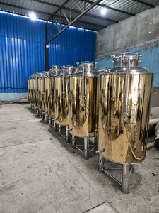 Tanque de Almacenamiento de Acero Inoxidable para Microcervecería de 10BBL, Recipiente a Presión para Fermentación y Producción de Cerveza con Dimensiones Personalizables - Product Image 6
