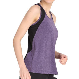 Camiseta Deportiva para Mujer, Superventas, con Logotipo Personalizado, Impresión por Descarga, Secado Rápido, Transpirable, Poliéster/Algodón, para Gimnasio y Fitness de Verano - Product Image 3