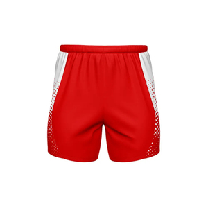 Conjunto de Uniforme Deportivo Unisex para Atletismo, Camiseta sin Mangas con Pantalones Cortos, Degradado Rojo y Blanco, Sublimado, Absorbente de Humedad - Product Image 2