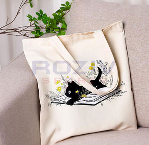 Sacs fourre-tout personnalisés avec logo et design par sublimation, 100 % coton, motif lettres de haute qualité, sac de voyage authentique sur mesure pour hommes, utilisation en extérieur - Product Image 5