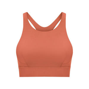 Soutien-gorge de yoga push-up pour femme, bretelles croisées, couleur unie, idéal pour le sport et le fitness – Collection été en promotion - Product Image 6