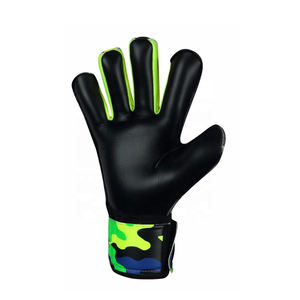 Guantes de Portero de Fútbol Personalizados OEM, Palma de Látex de Alto Agarre, Correa de Muñeca Antideslizante y Duradera para Entrenamiento y Competición - Product Image 3