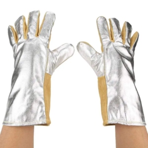 Guantes de Soldadura de Cuero Vacuno de Primera Calidad, Resistentes a la Abrasión, para Trabajo Industrial, con Protección de Para-Aramida - Product Image 1
