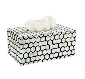 Most Selling Style Metal Tissue Box <b>Cover</b> With Wood Top Napkin Holder For Home <b>Dining</b> <b>Table</b> Decoration Tissue Box Low Price - Product Image 5