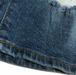 Shorts en jean baggy pour hommes, tendance, durables, légers et idéaux pour les sorties décontractées et les journées relaxantes - Product Image 6