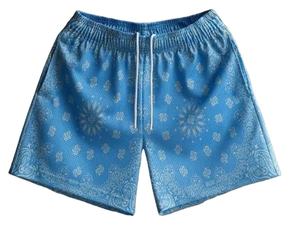 Pantalones Cortos Deportivos de Malla de Secado Rápido para Hombre, Pantalones Cortos de Malla Ligeros de Cintura Alta para Correr - Product Image 2